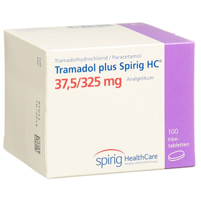 TRAMADOL PLUS Spirig HC 37.5/325mg 100 Stk