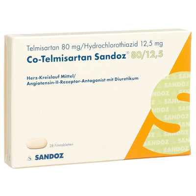 CO-TELMISARTAN Sandoz Filmtabl 80/12.5 28 Stk