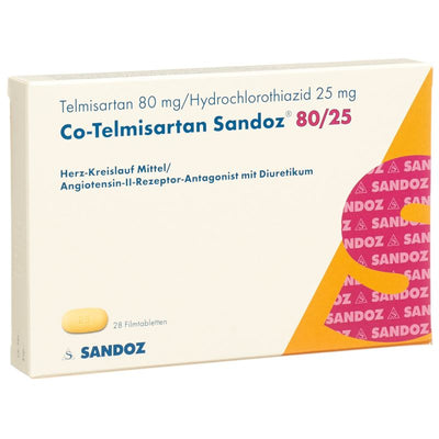 CO-TELMISARTAN Sandoz Filmtabl 80/25 28 Stk