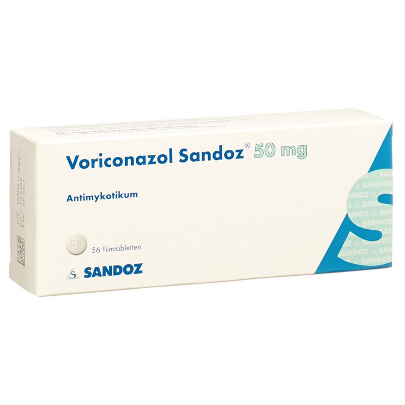 VORICONAZOL Sandoz Filmtabl 50 mg 56 Stk