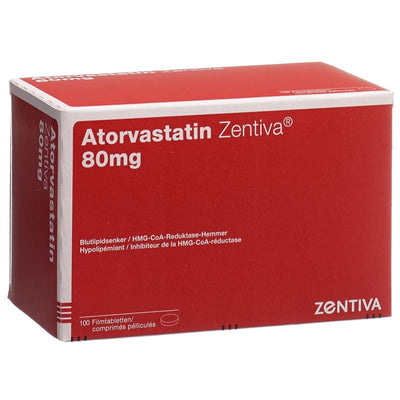 ATORVASTATIN Zentiva Filmtabl 80 mg 100 Stk