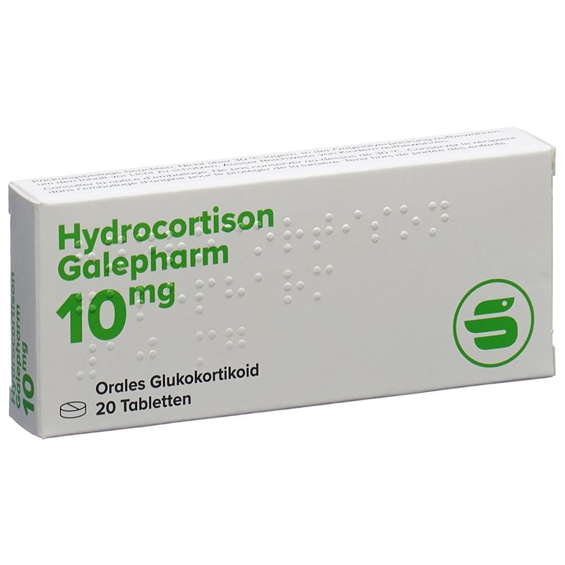 HYDROCORTISON Galepharm Tabl 10 mg 20 Stk