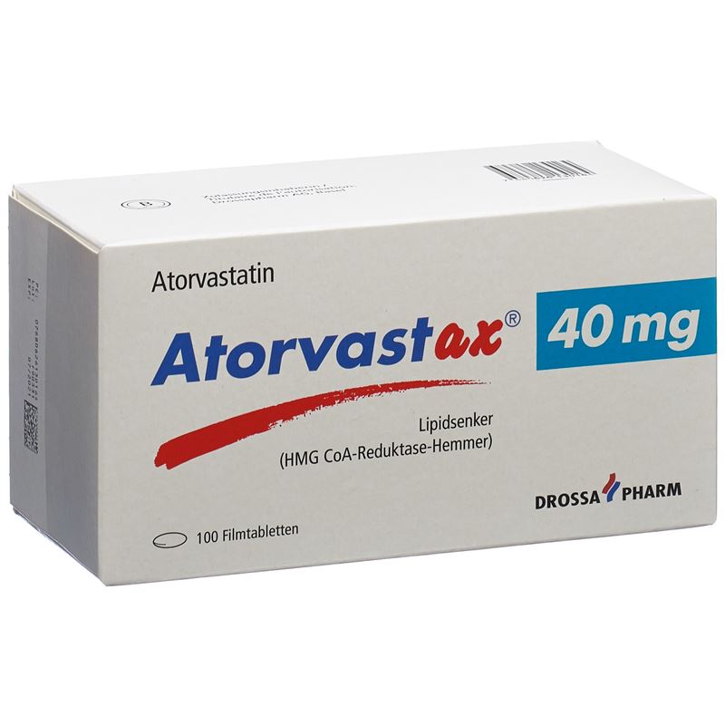 ATORVASTAX Filmtabl 40 mg 100 Stk