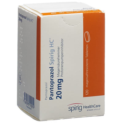 PANTOPRAZOL Spirig HC Tabl 20 mg Fl 120 Stk