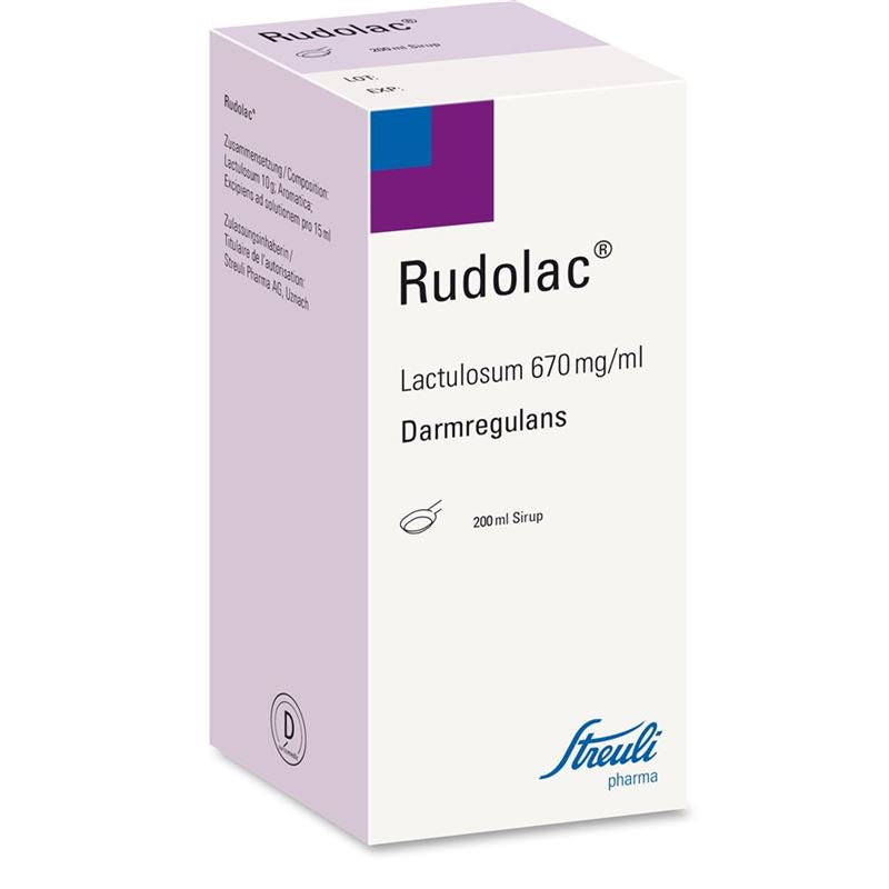 RUDOLAC Sirup in Flasche 200 ml