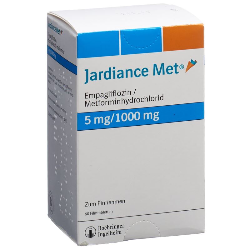 JARDIANCE MET Filmtabl 5/1000mg 60 Stk