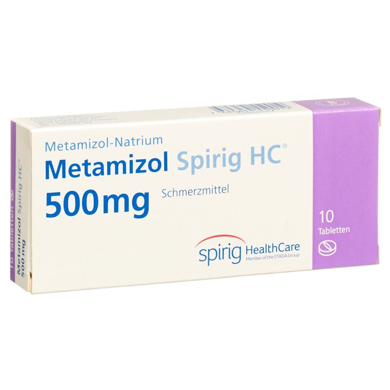 METAMIZOL Spirig HC Tabl 500 mg 10 Stk