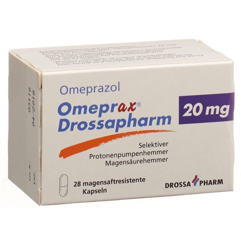 OMEPRAX Drossapharm Kaps 20 mg Ds 28 Stk