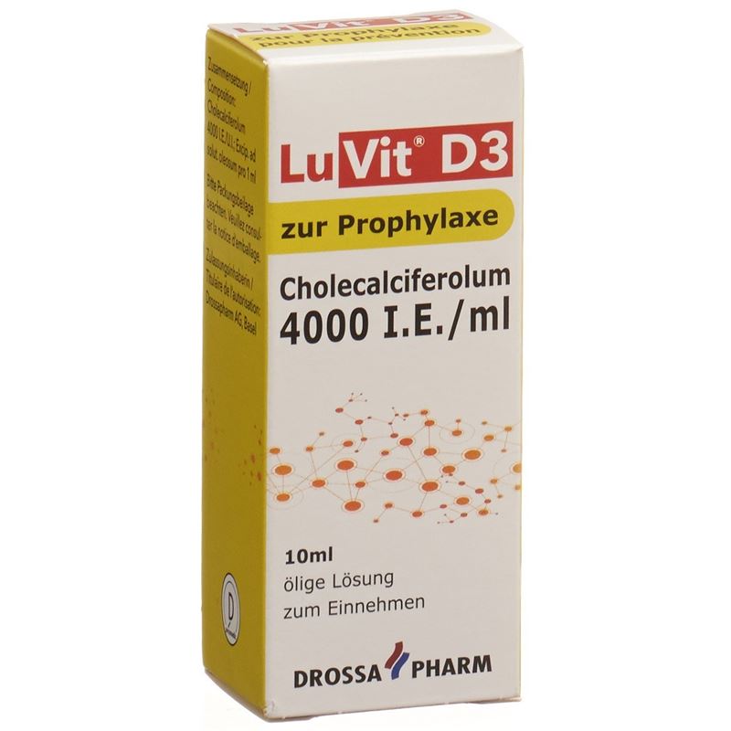 LUVIT D3 ölige Lös 4000 IE/ml zur Prophylaxe 10 ml