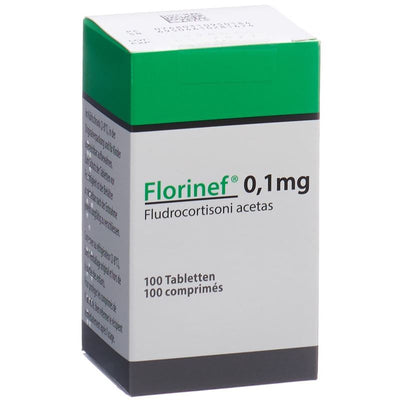 FLORINEF Tabl 0.1 mg Ds 100 Stk