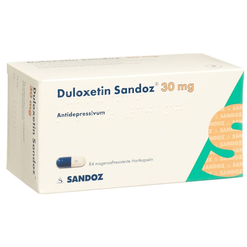 DULOXETIN Sandoz Kaps 30 mg 84 Stk