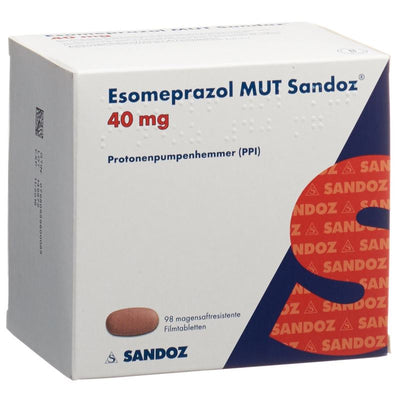 ESOMEPRAZOL MUT Sandoz Filmtabl 40 mg 98 Stk