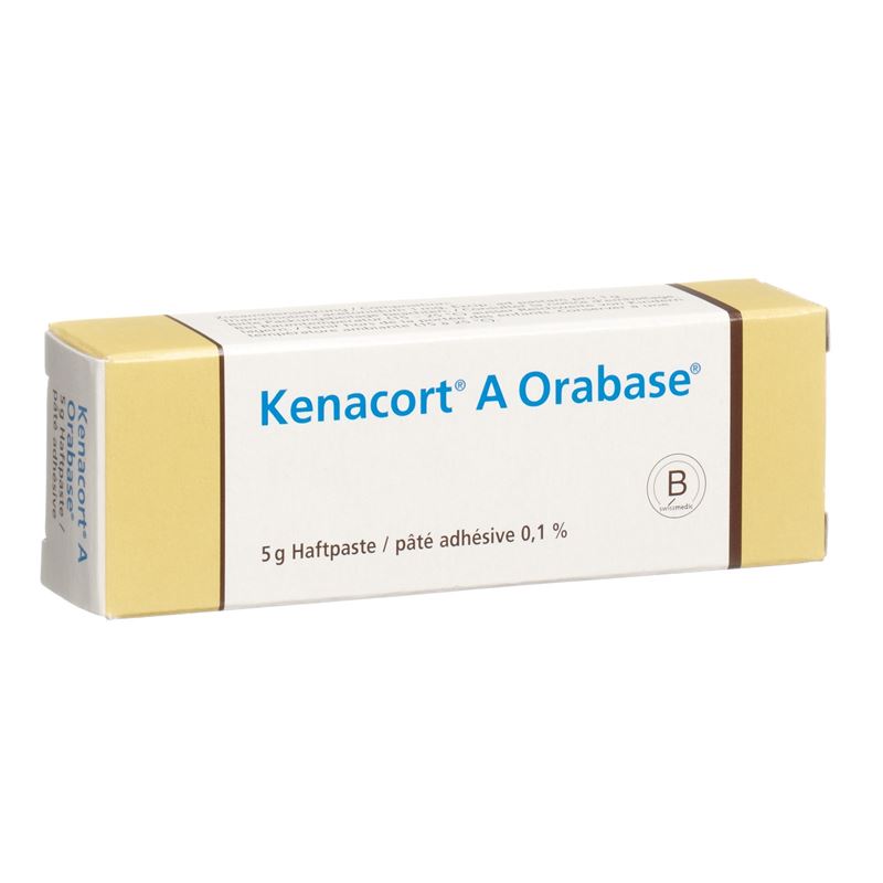 KENACORT A Orabase Haftpaste 0.1 % Tb 5 g