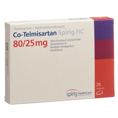 CO-TELMISARTAN Spirig HC Tabl 80/25 mg 28 Stk