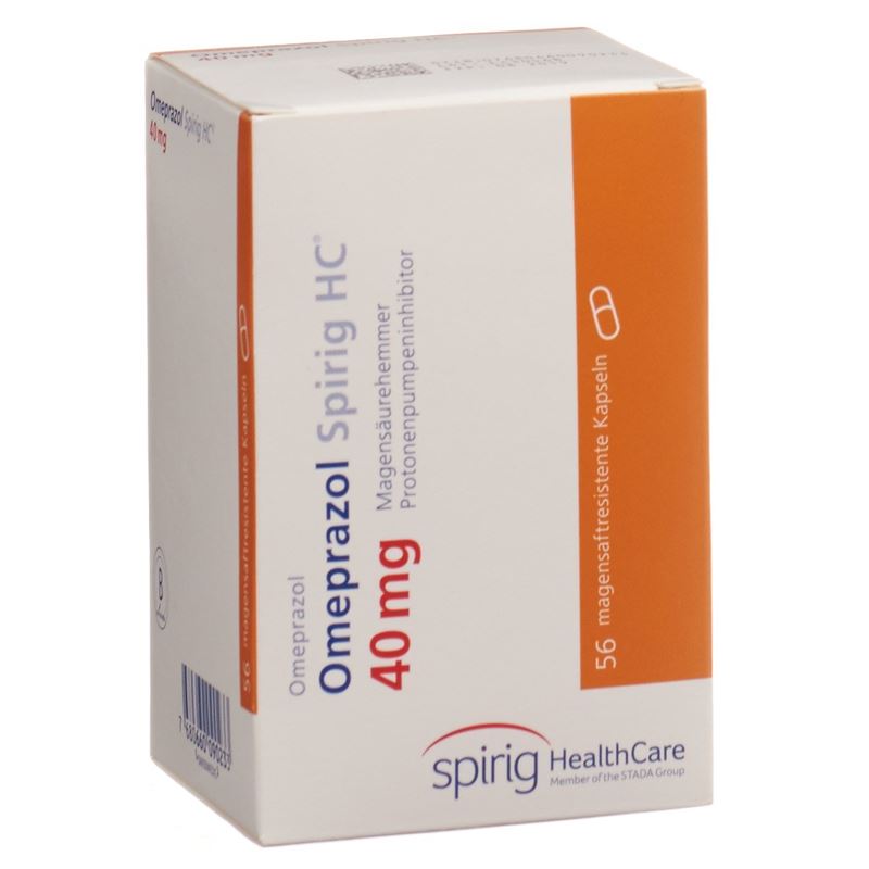 OMEPRAZOL Spirig HC Kaps 40 mg Ds 56 Stk