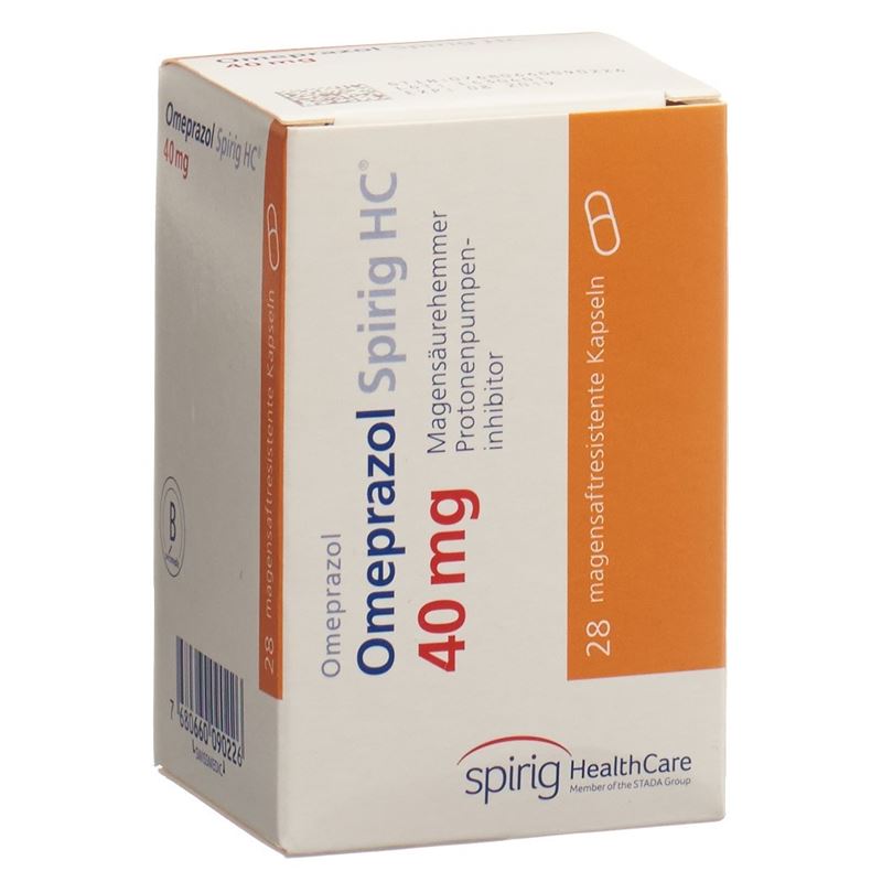 OMEPRAZOL Spirig HC Kaps 40 mg Ds 28 Stk