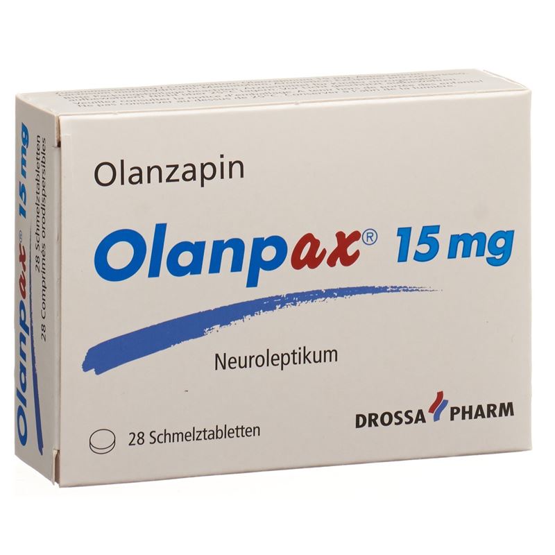 OLANPAX Schmelztabl 15 mg 28 Stk