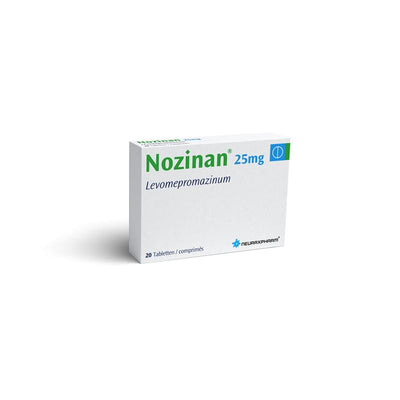 NOZINAN Filmtabl 25 mg 20 Stk