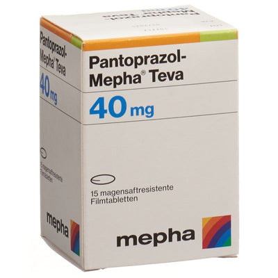 PANTOPRAZOL Mepha Teva Filmtabl 40 mg Ds 15 Stk