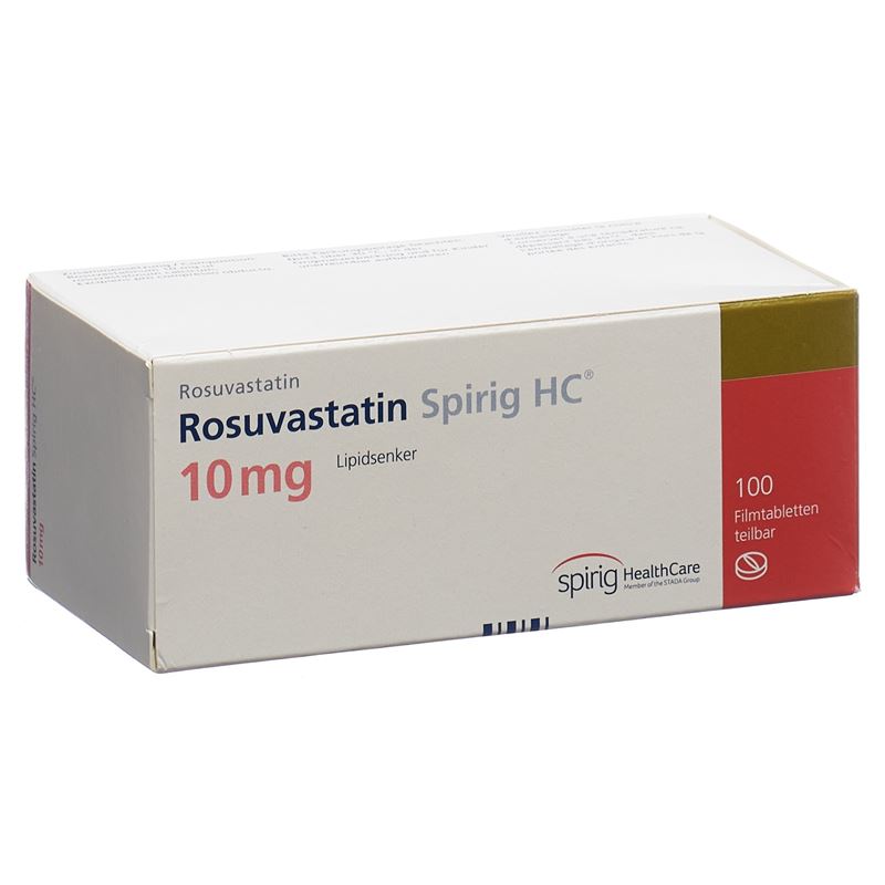 ROSUVASTATIN Spirig HC Filmtabl 10 mg 100 Stk