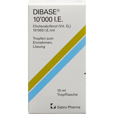 DIBASE Tropfen 10000 IE/ml Fl 10 ml - PICFRONTTOP