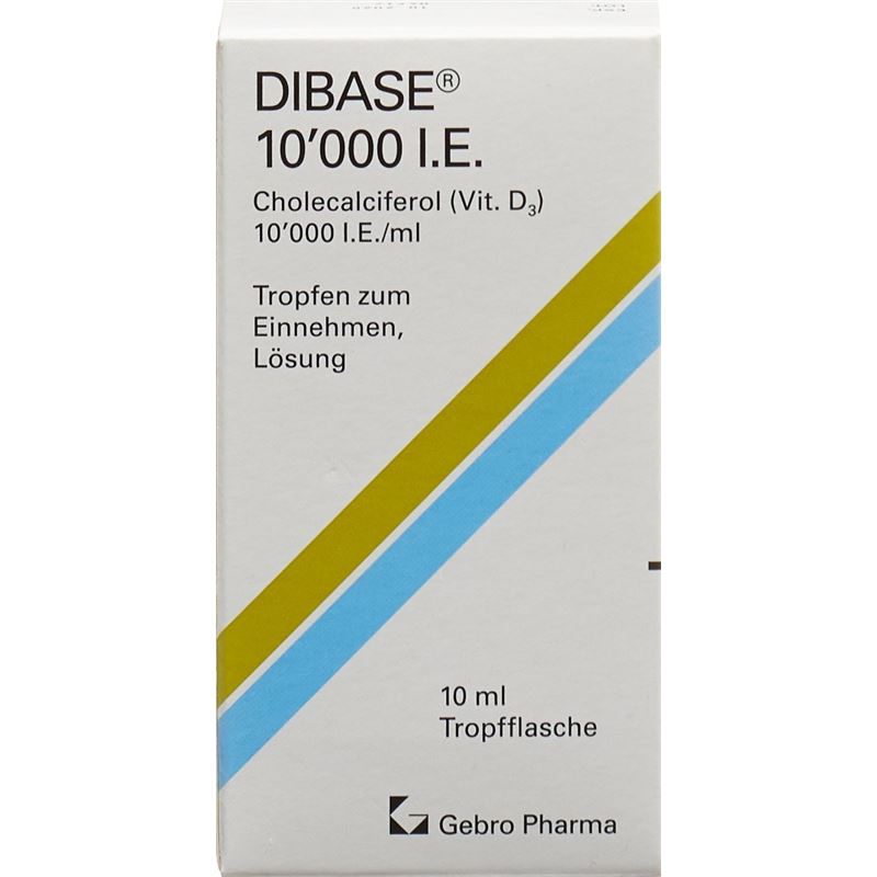 DIBASE Tropfen 10000 IE/ml Fl 10 ml - PICFRONTTOP