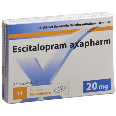 ESCITALOPRAM axapharm Filmtabl 20 mg 14 Stk