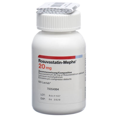 ROSUVASTATIN Mepha Filmtabl 20 mg Ds 100 Stk