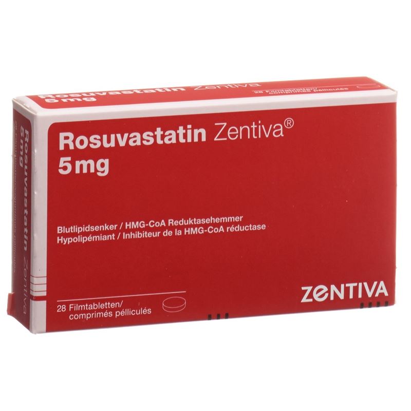 ROSUVASTATIN Zentiva Filmtabl 5 mg 28 Stk