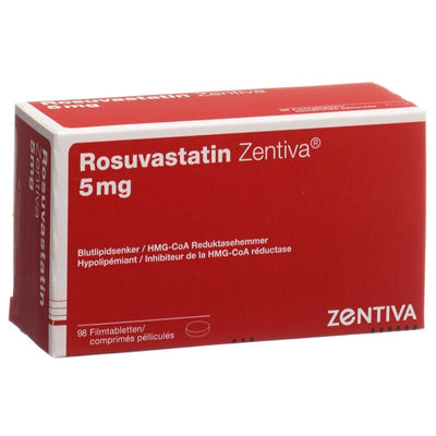 ROSUVASTATIN Zentiva Filmtabl 5 mg 98 Stk