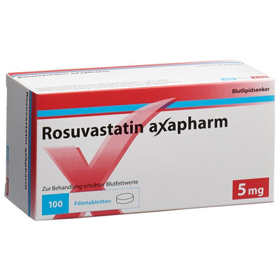 ROSUVASTATIN axapharm Filmtabl 5 mg 100 Stk