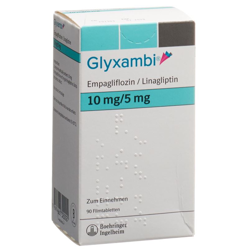 GLYXAMBI Filmtabl 10mg/5mg 90 Stk