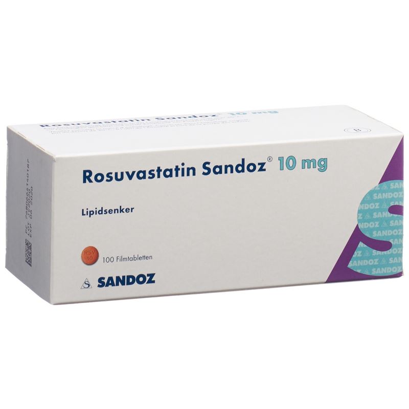 ROSUVASTATIN Sandoz Filmtabl 10 mg 100 Stk