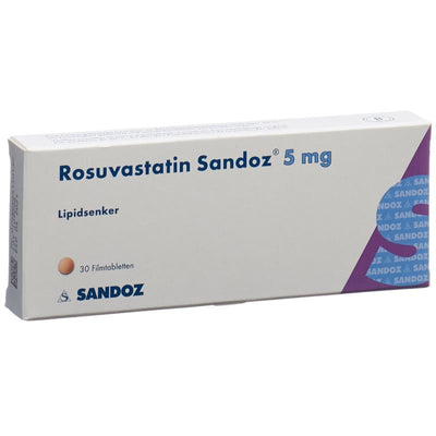 ROSUVASTATIN Sandoz Filmtabl 5 mg 30 Stk