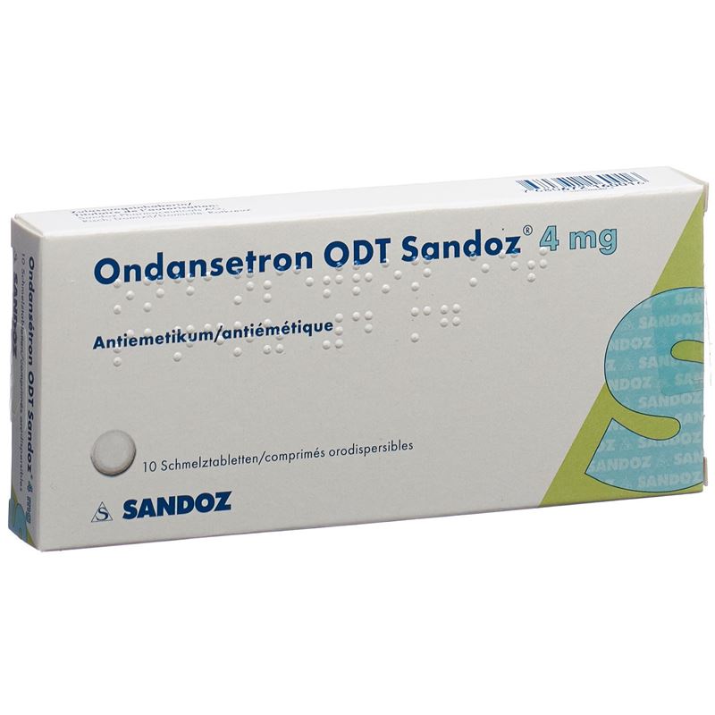 ONDANSETRON ODT Sandoz Schmelztabl 4 mg 10 Stk