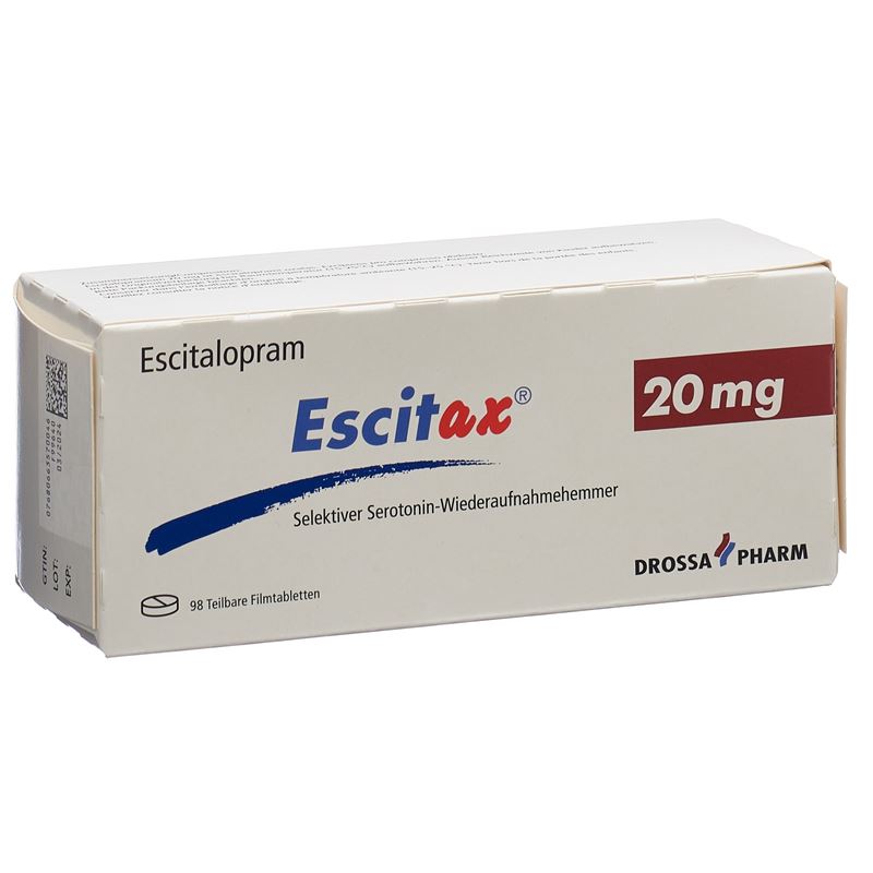 ESCITAX Filmtabl 20 mg 98 Stk