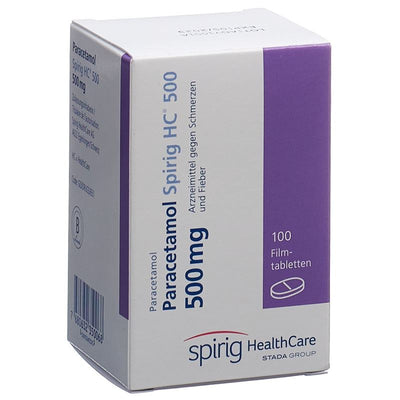 PARACETAMOL Spirig HC Filmtabl 500 mg Ds 100 Stk