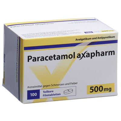 PARACETAMOL axapharm Filmtabl 500 mg 100 Stk