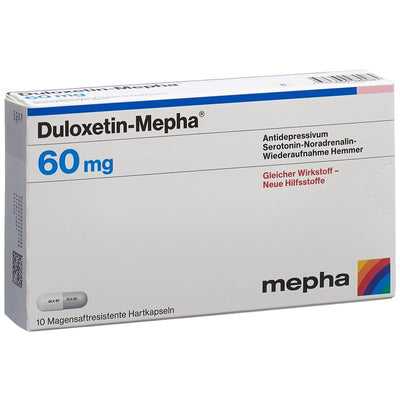 DULOXETIN Mepha Kaps 60 mg 10 Stk