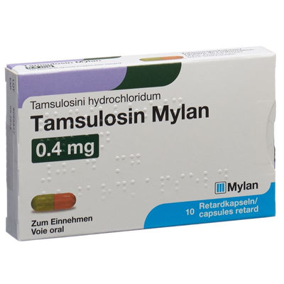 TAMSULOSIN Mylan Ret Kaps 0.4 mg 10 Stk