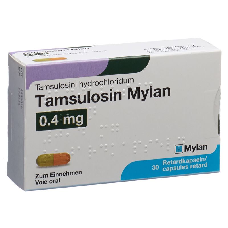 TAMSULOSIN Mylan Ret Kaps 0.4 mg 30 Stk