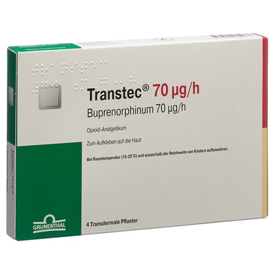 TRANSTEC Matrixpfl 70 mcg/h Btl 4 Stk