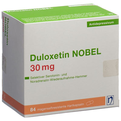 DULOXETIN NOBEL Kaps 30 mg 84 Stk