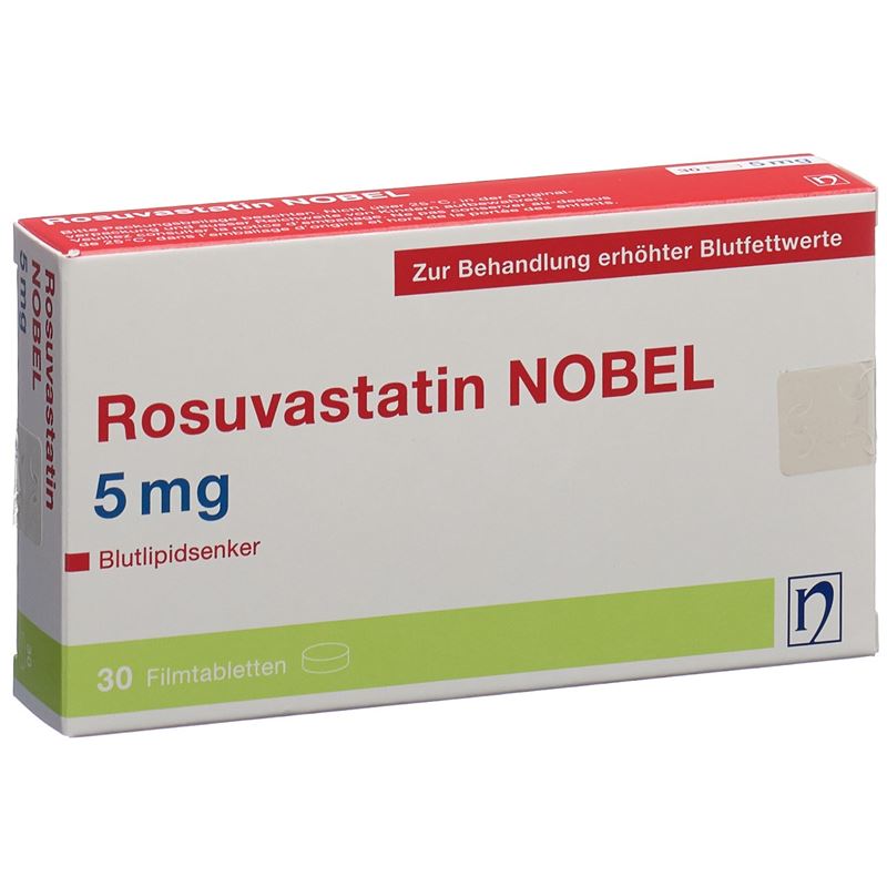 ROSUVASTATIN NOBEL Filmtabl 5 mg 30 Stk