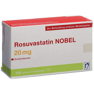 ROSUVASTATIN NOBEL Filmtabl 20 mg 105 Stk