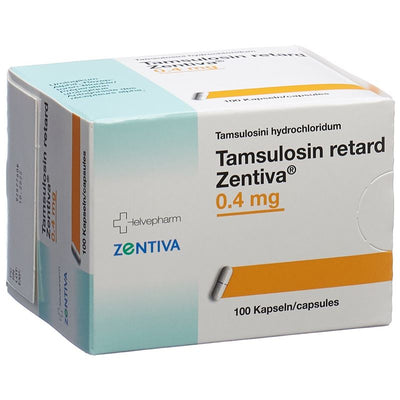 TAMSULOSIN retard Zentiva Ret Kaps 0.4 mg 100 Stk