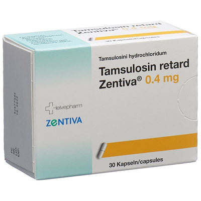 TAMSULOSIN retard Zentiva Ret Kaps 0.4 mg 30 Stk