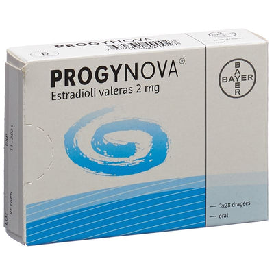 PROGYNOVA Drag 2 mg 3 x 28 Stk