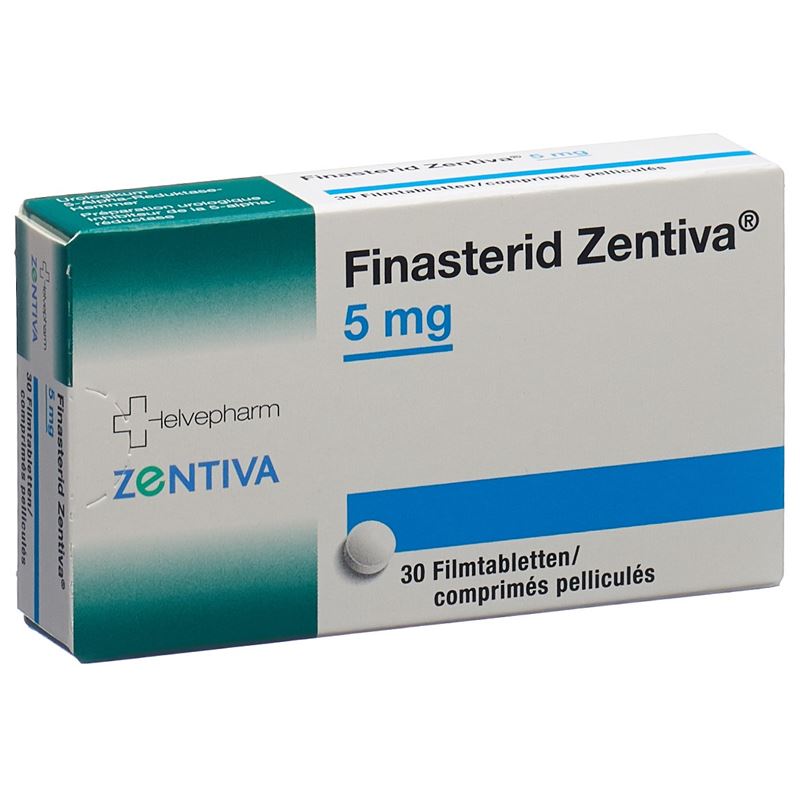 FINASTERID Zentiva Filmtabl 5 mg 30 Stk