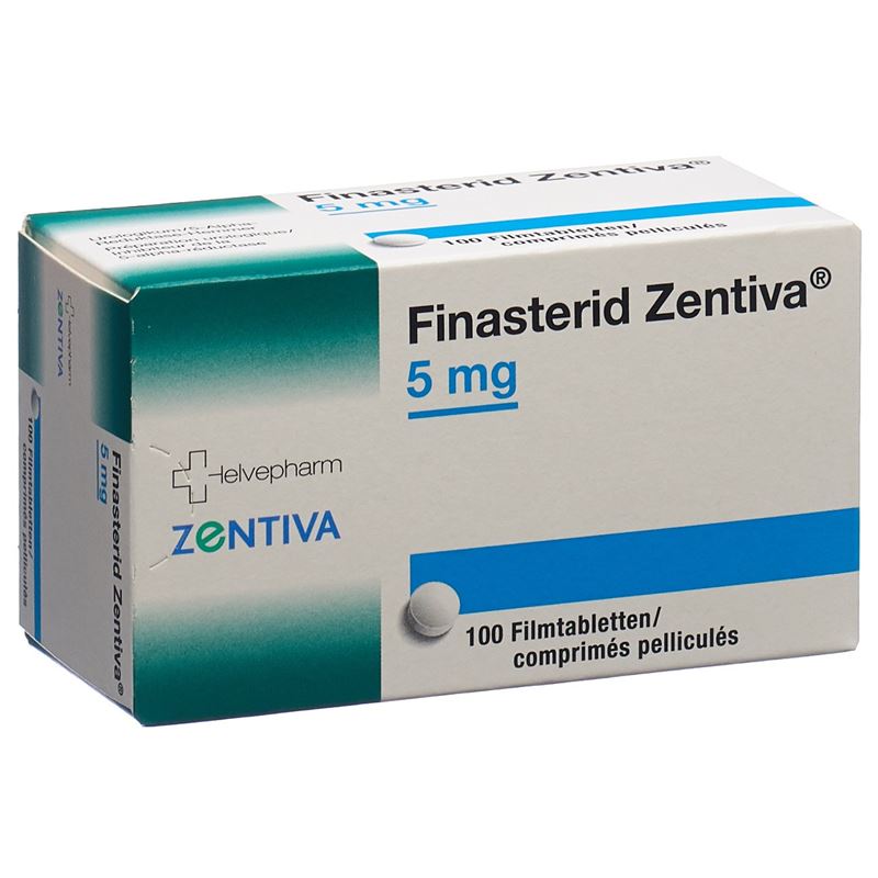 FINASTERID Zentiva Filmtabl 5 mg 100 Stk